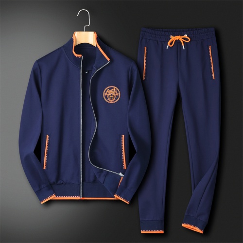 Hermes Tracksuits Long Sleeved For Men #1259638 $92.00 USD, Wholesale Replica Hermes Tracksuits