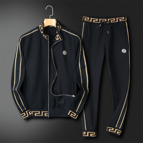 Versace Tracksuits Long Sleeved For Men #1259642 $92.00 USD, Wholesale Replica Versace Tracksuits