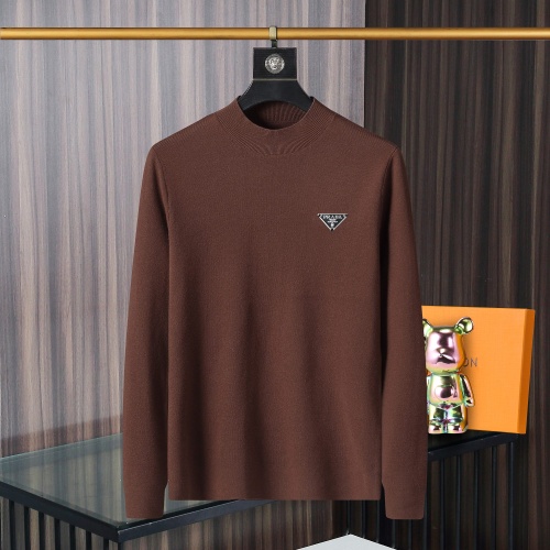 Prada Sweater Long Sleeved For Men #1259649 $42.00 USD, Wholesale Replica Prada Sweater