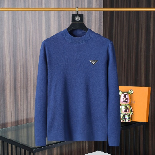 Prada Sweater Long Sleeved For Men #1259650 $42.00 USD, Wholesale Replica Prada Sweater