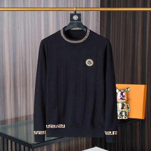 Versace Sweaters Long Sleeved For Men #1259662 $45.00 USD, Wholesale Replica Versace Sweaters