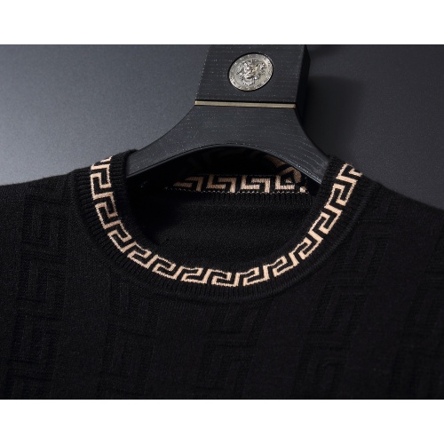 Replica Versace Sweaters Long Sleeved For Men #1259662 $45.00 USD for Wholesale