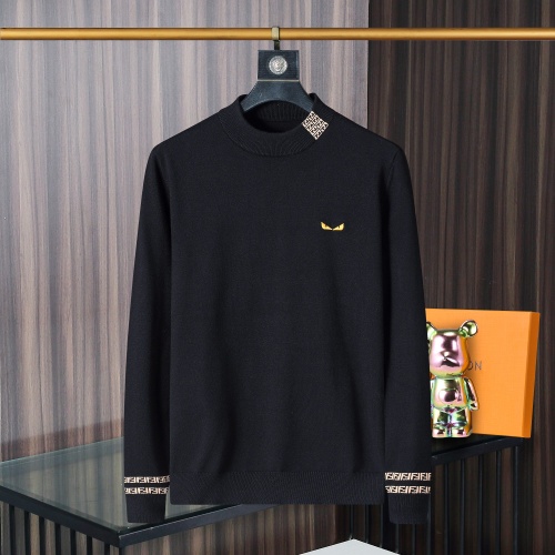 Fendi Sweaters Long Sleeved For Men #1259664 $45.00 USD, Wholesale Replica Fendi Sweaters