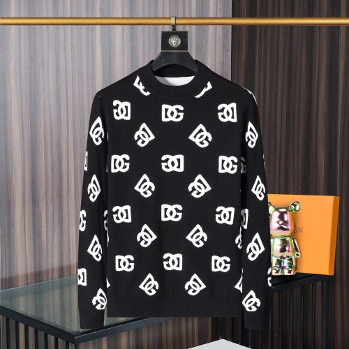 Dolce &amp; Gabbana D&amp;G Sweaters Long Sleeved For Men #1259665 $45.00 USD, Wholesale Replica Dolce &amp; Gabbana D&amp;G Sweaters