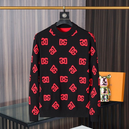 Dolce &amp; Gabbana D&amp;G Sweaters Long Sleeved For Men #1259666 $45.00 USD, Wholesale Replica Dolce &amp; Gabbana D&amp;G Sweaters