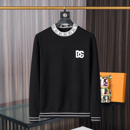 Dolce &amp; Gabbana D&amp;G Sweaters Long Sleeved For Men #1259667 $45.00 USD, Wholesale Replica Dolce &amp; Gabbana D&amp;G Sweaters