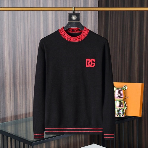 Dolce &amp; Gabbana D&amp;G Sweaters Long Sleeved For Men #1259668 $45.00 USD, Wholesale Replica Dolce &amp; Gabbana D&amp;G Sweaters