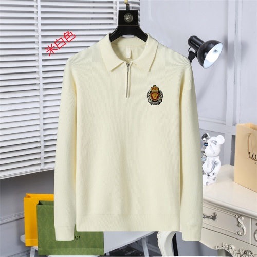 Versace Sweaters Long Sleeved For Men #1259669 $52.00 USD, Wholesale Replica Versace Sweaters