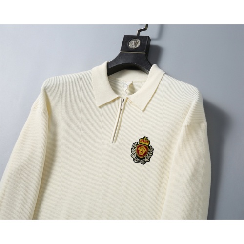 Replica Versace Sweaters Long Sleeved For Men #1259669 $52.00 USD for Wholesale