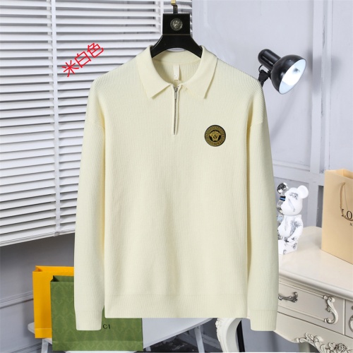 Versace Sweaters Long Sleeved For Men #1259673 $52.00 USD, Wholesale Replica Versace Sweaters