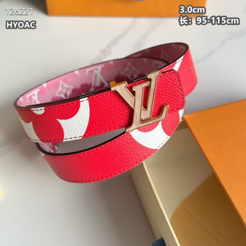 Louis Vuitton AAA Quality Belts For Women #1259677 $52.00 USD, Wholesale Replica Louis Vuitton AAA Quality Belts