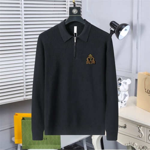 Louis Vuitton LV Sweaters Long Sleeved For Men #1259681 $52.00 USD, Wholesale Replica Louis Vuitton LV Sweaters