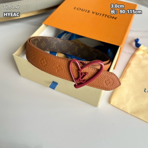 Louis Vuitton AAA Quality Belts For Women #1259689 $52.00 USD, Wholesale Replica Louis Vuitton AAA Quality Belts