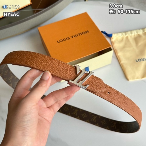 Louis Vuitton AAA Quality Belts For Women #1259710 $52.00 USD, Wholesale Replica Louis Vuitton AAA Quality Belts