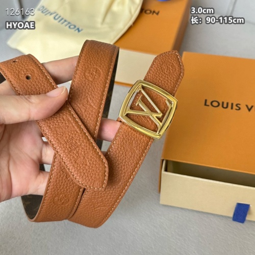 Louis Vuitton AAA Quality Belts For Women #1259714 $60.00 USD, Wholesale Replica Louis Vuitton AAA Quality Belts