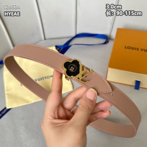 Louis Vuitton AAA Quality Belts For Women #1259729 $60.00 USD, Wholesale Replica Louis Vuitton AAA Quality Belts