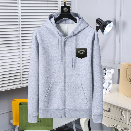 Christian Dior Hoodies Long Sleeved For Men #1259834 $56.00 USD, Wholesale Replica Christian Dior Hoodies