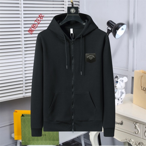 Christian Dior Hoodies Long Sleeved For Men #1259836 $56.00 USD, Wholesale Replica Christian Dior Hoodies