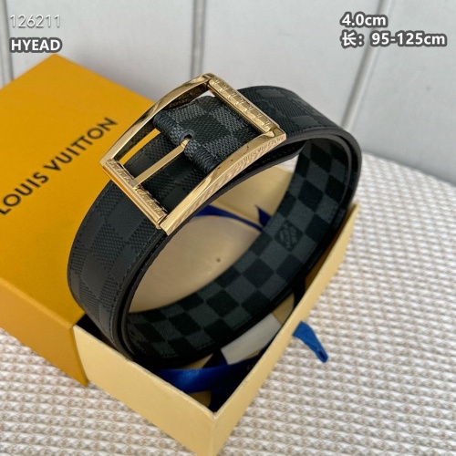 Replica Louis Vuitton AAA Quality Belts For Men #1259858 $56.00 USD for Wholesale