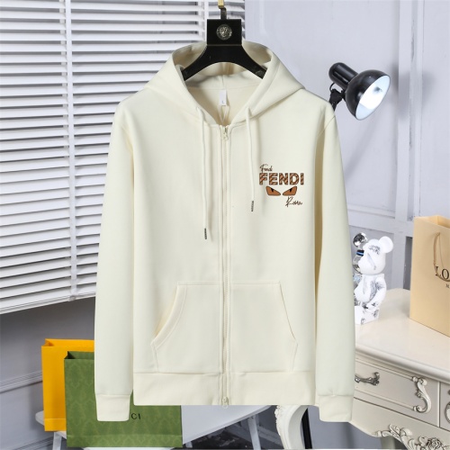 Fendi Hoodies Long Sleeved For Men #1259866 $56.00 USD, Wholesale Replica Fendi Hoodies