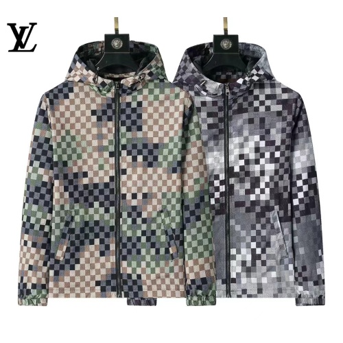 Replica Louis Vuitton LV Jackets Long Sleeved For Men #1259879 $52.00 USD for Wholesale