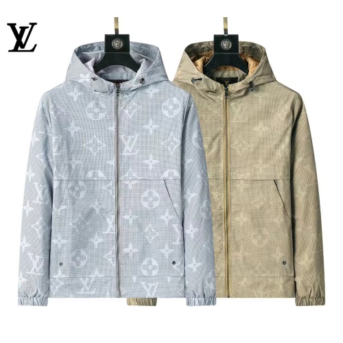 Replica Louis Vuitton LV Jackets Long Sleeved For Men #1259888 $52.00 USD for Wholesale