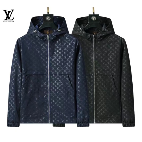 Replica Louis Vuitton LV Jackets Long Sleeved For Men #1259895 $52.00 USD for Wholesale