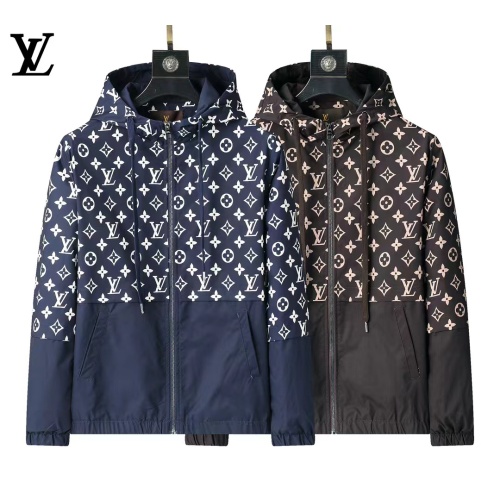 Replica Louis Vuitton LV Jackets Long Sleeved For Men #1259898 $52.00 USD for Wholesale