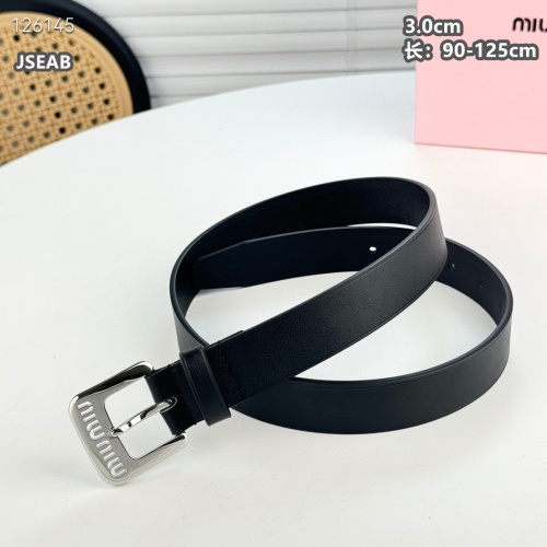 Replica MIU MIU AAA Quality Belts For Unisex #1259942 $48.00 USD for Wholesale