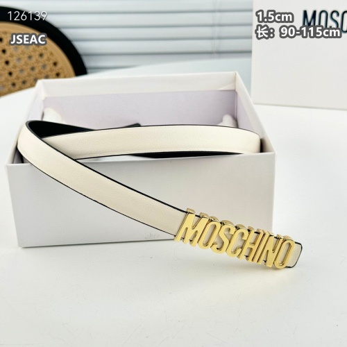 Moschino AAA Quality Belts For Women #1259950 $52.00 USD, Wholesale Replica Moschino AAA Quality Belts