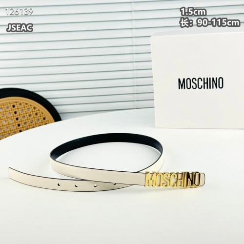 Replica Moschino AAA Quality Belts For Women #1259950 $52.00 USD for Wholesale