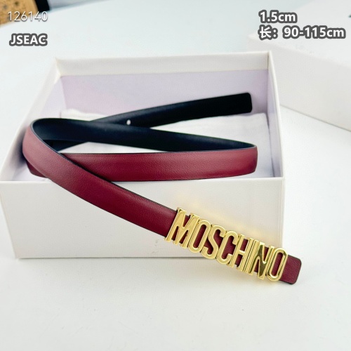 Moschino AAA Quality Belts For Women #1259951 $52.00 USD, Wholesale Replica Moschino AAA Quality Belts