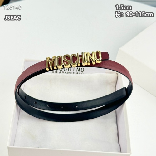 Replica Moschino AAA Quality Belts For Women #1259951 $52.00 USD for Wholesale