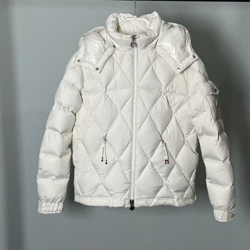 Moncler Down Feather Coat Long Sleeved For Men #1259962 $192.00 USD, Wholesale Replica Moncler Down Feather Coat