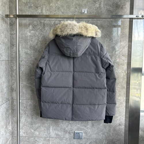 Replica Canada Goose Down Feather Coat Long Sleeved For Men #1259975 $170.00 USD for Wholesale