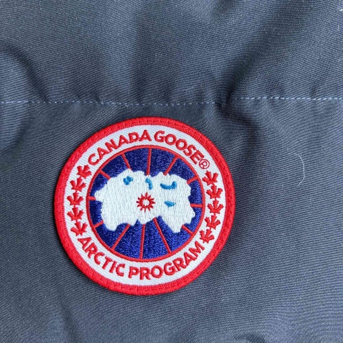 Replica Canada Goose Down Feather Coat Long Sleeved For Men #1259976 $170.00 USD for Wholesale