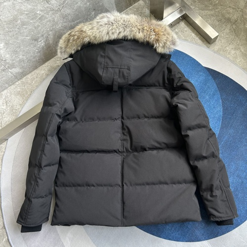 Replica Canada Goose Down Feather Coat Long Sleeved For Men #1259979 $170.00 USD for Wholesale