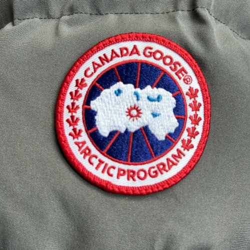 Replica Canada Goose Down Feather Coat Long Sleeved For Men #1259980 $170.00 USD for Wholesale