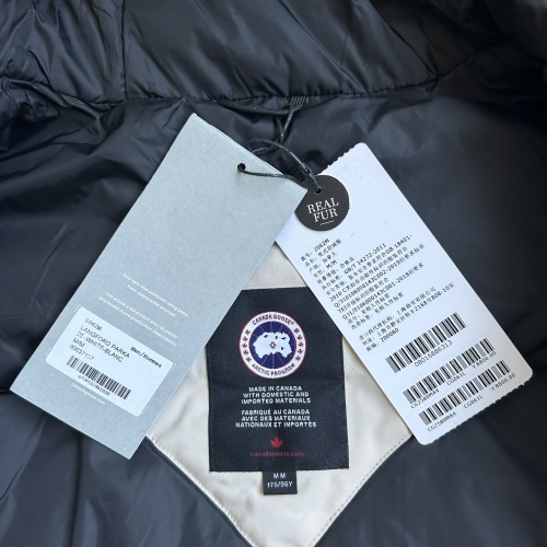 Replica Canada Goose Down Feather Coat Long Sleeved For Men #1259981 $170.00 USD for Wholesale