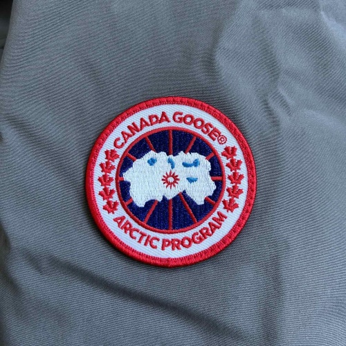 Replica Canada Goose Down Feather Coat Long Sleeved For Men #1259982 $170.00 USD for Wholesale