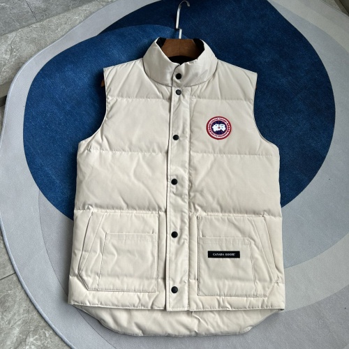 Canada Goose Down Feather Coat Sleeveless For Men #1259989 $88.00 USD, Wholesale Replica Canada Goose Down Feather Coat