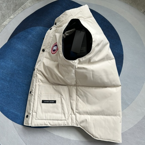 Replica Canada Goose Down Feather Coat Sleeveless For Men #1259989 $88.00 USD for Wholesale