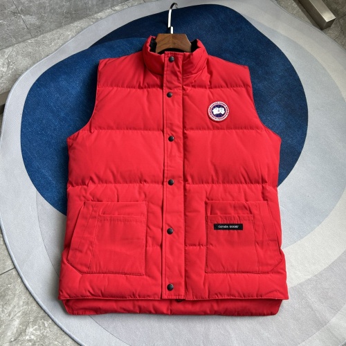 Canada Goose Down Feather Coat Sleeveless For Men #1259990 $88.00 USD, Wholesale Replica Canada Goose Down Feather Coat