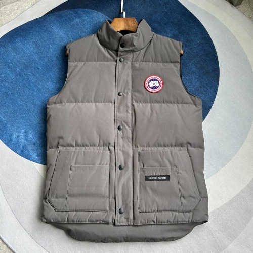 Canada Goose Down Feather Coat Sleeveless For Men #1259991 $88.00 USD, Wholesale Replica Canada Goose Down Feather Coat