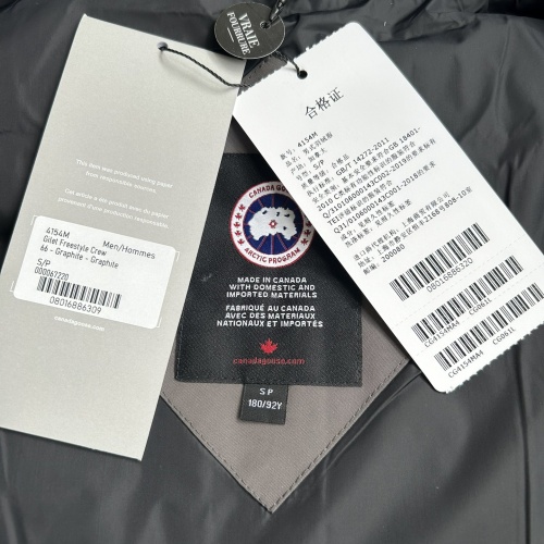 Replica Canada Goose Down Feather Coat Sleeveless For Men #1259991 $88.00 USD for Wholesale