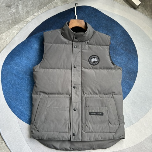 Canada Goose Down Feather Coat Sleeveless For Men #1259992 $88.00 USD, Wholesale Replica Canada Goose Down Feather Coat