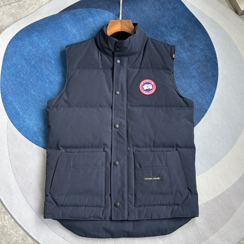 Canada Goose Down Feather Coat Sleeveless For Men #1259993 $88.00 USD, Wholesale Replica Canada Goose Down Feather Coat