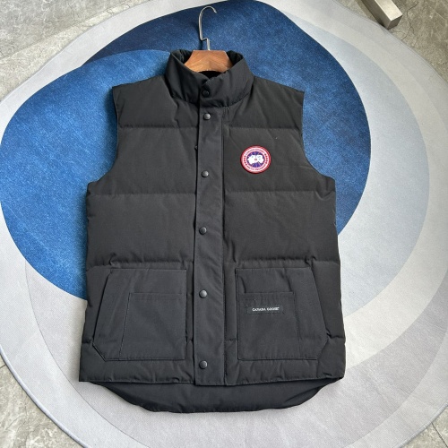 Canada Goose Down Feather Coat Sleeveless For Men #1259994 $88.00 USD, Wholesale Replica Canada Goose Down Feather Coat