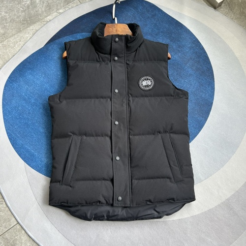 Canada Goose Down Feather Coat Sleeveless For Men #1259995 $88.00 USD, Wholesale Replica Canada Goose Down Feather Coat