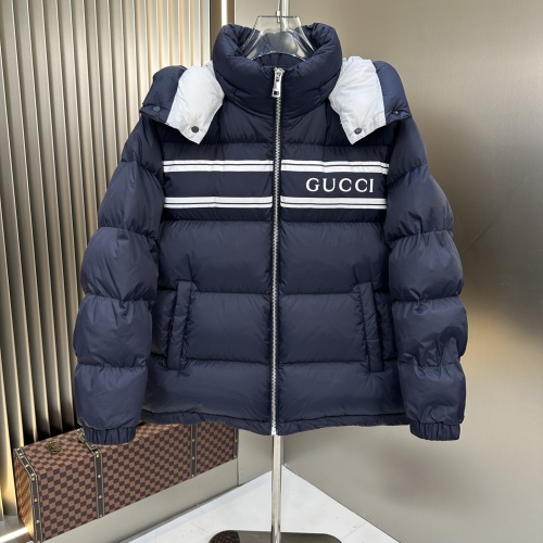 Gucci Down Feather Coat Long Sleeved For Men #1260003 $225.00 USD, Wholesale Replica Gucci Down Feather Coat